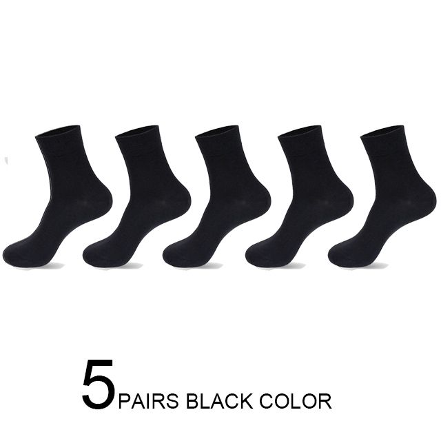 5 pairs black