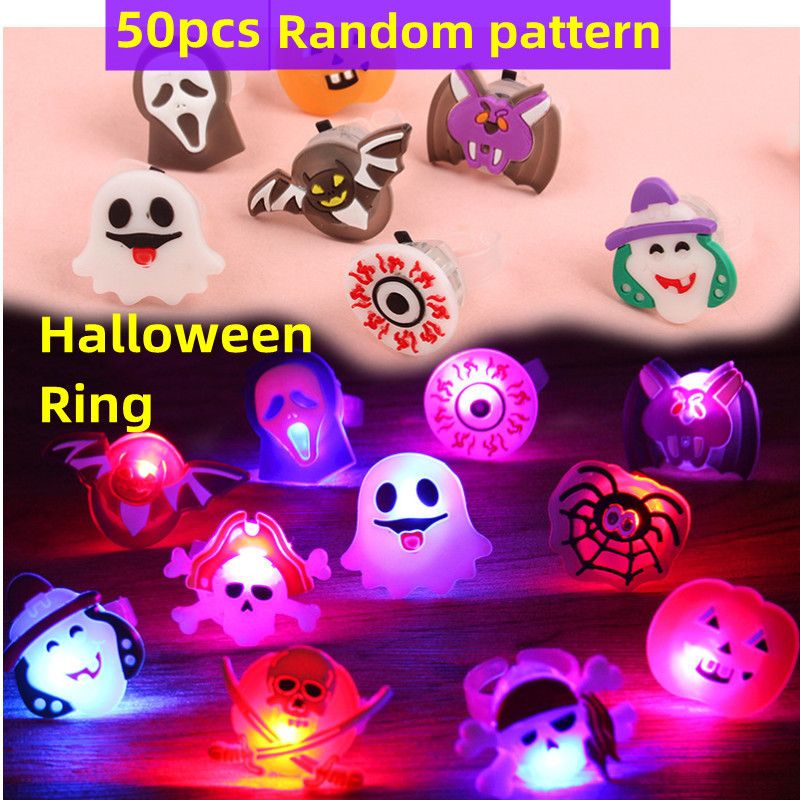 Anneau d'Halloween 50pcs