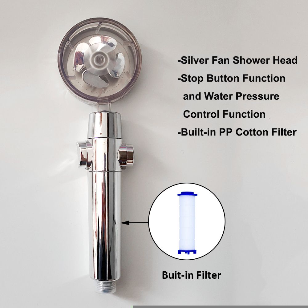 Silver Fan Shower