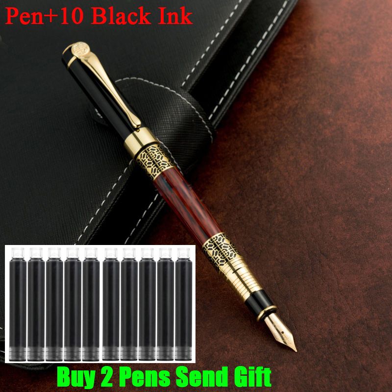 Stift 10 schwarze Tinte