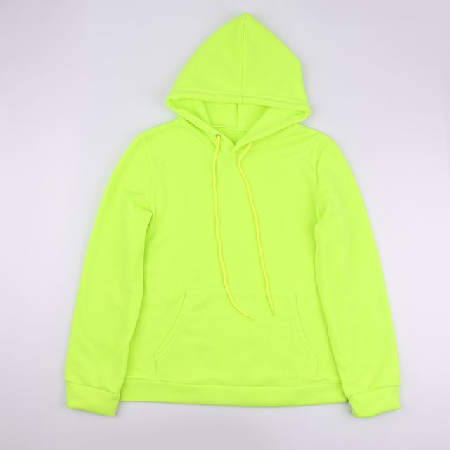 neon green hoodies