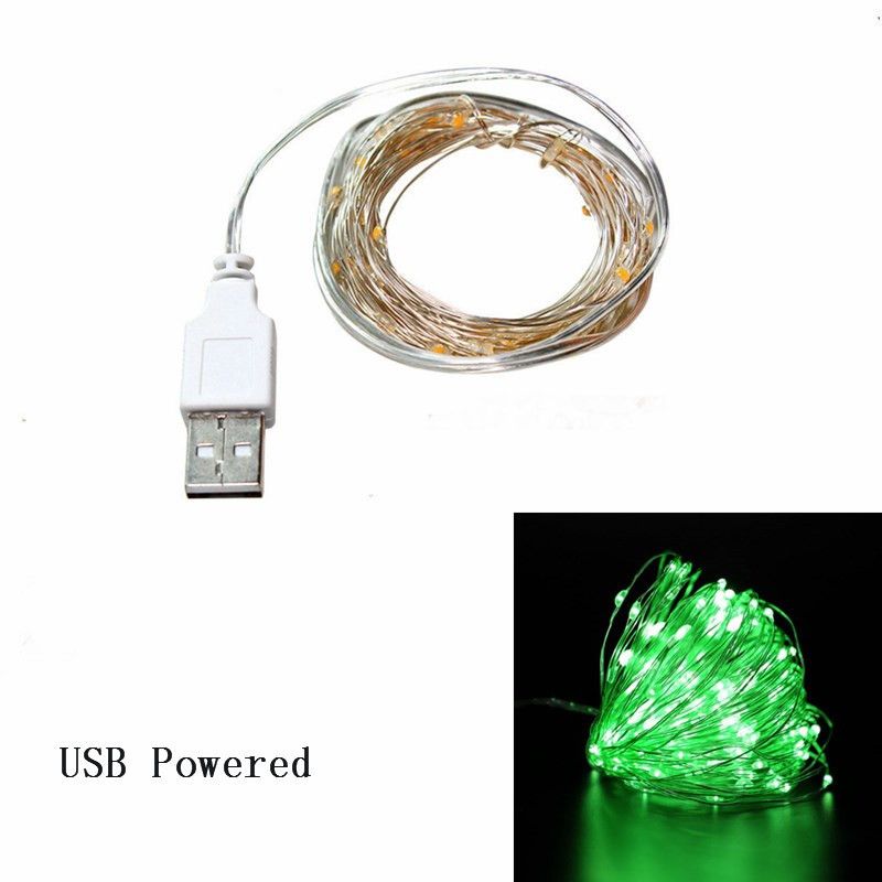 USB Green-10m 100LED