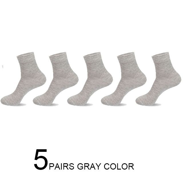 5 pairs gray