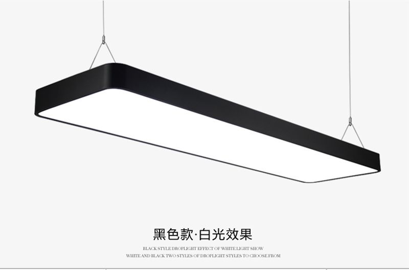 black 120 x 15 x 5.5CM-36W White light