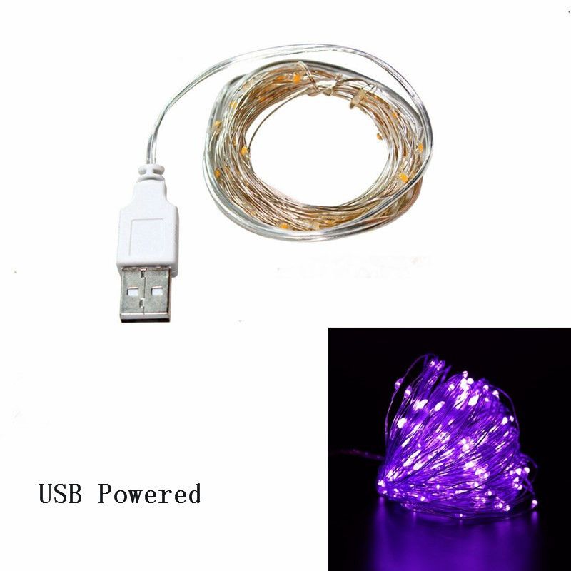 USB Purple-10m 100LED