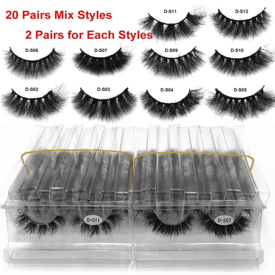 20 Pairs Mix Styles