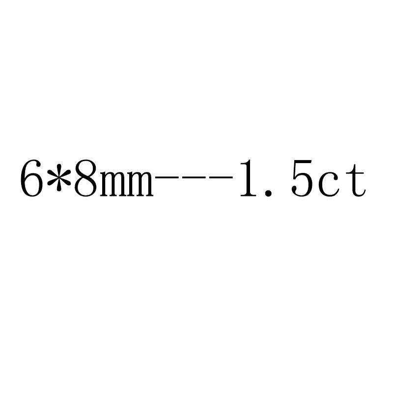 6x8mm --- 1.5CT.