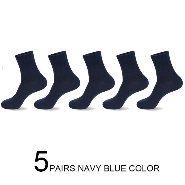 5 pairs navy
