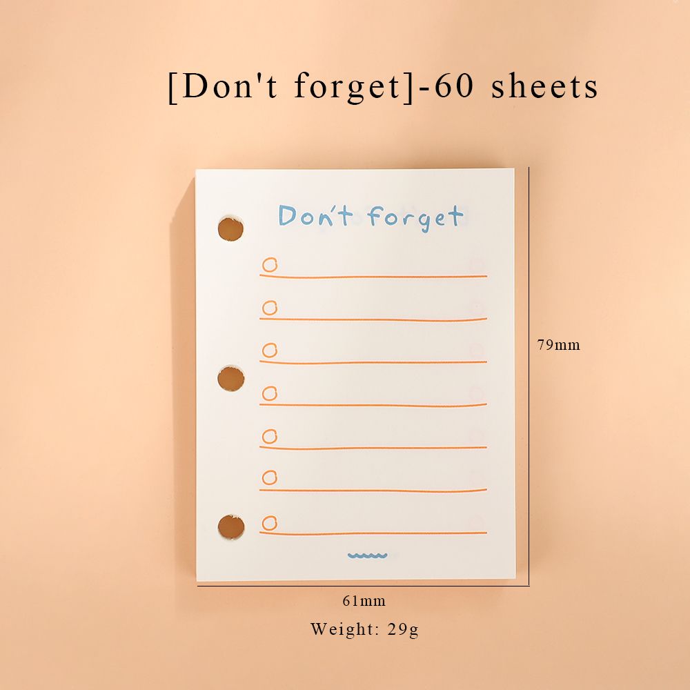 Dont Forget 60sheets-Mini