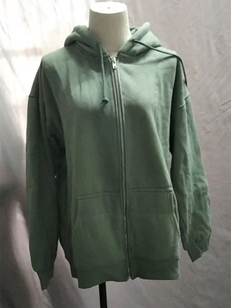 fleece matcha green