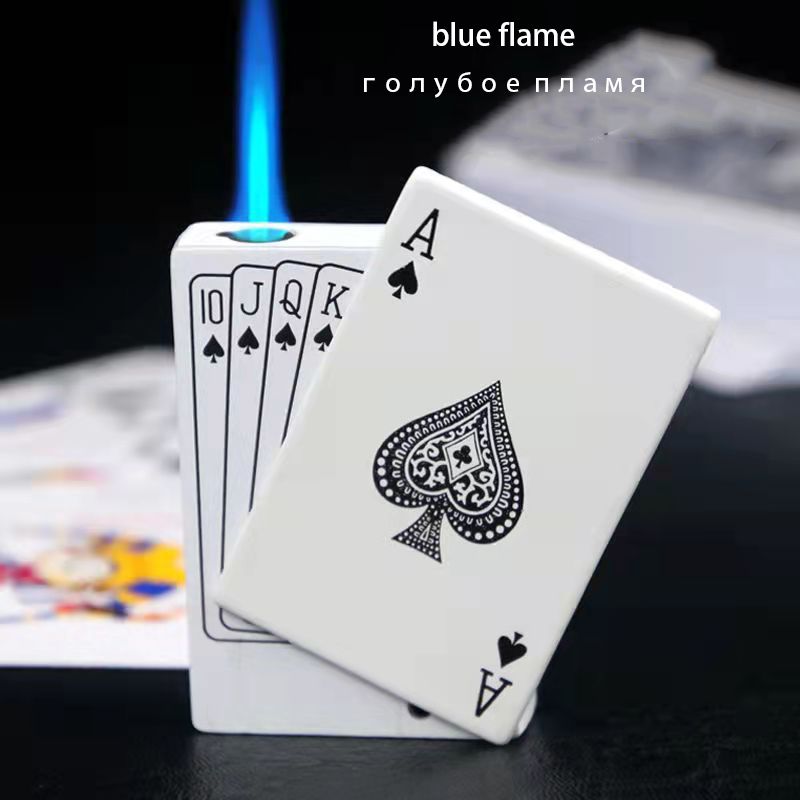 Spade A (blue flame)