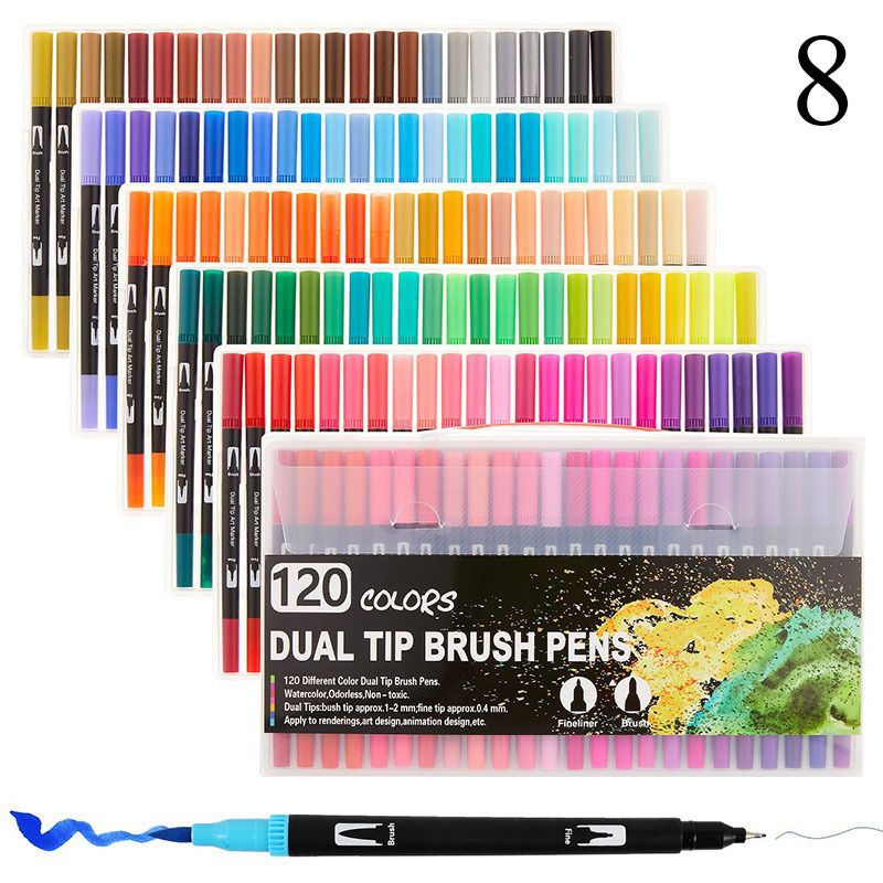 120 Colors Black