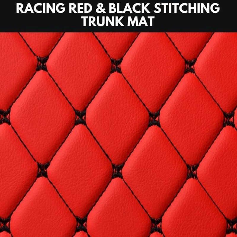 Red Black Stitching