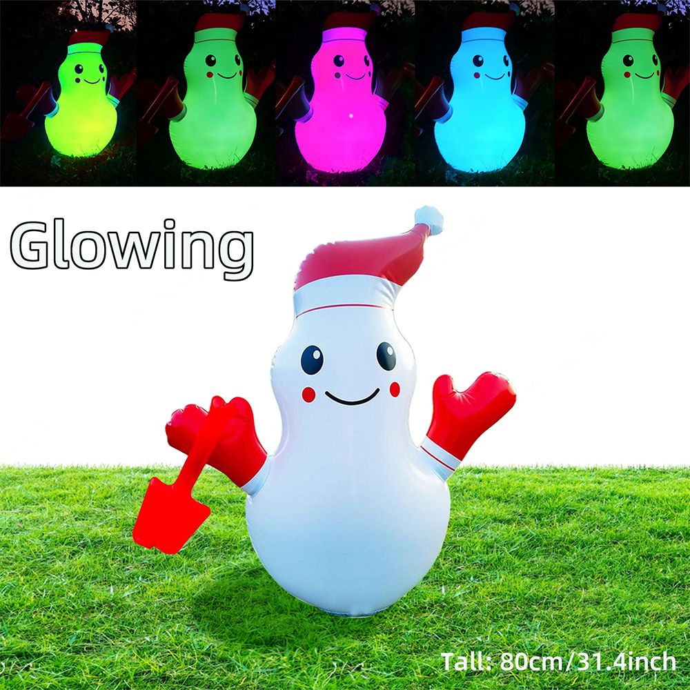 Snowman con luce