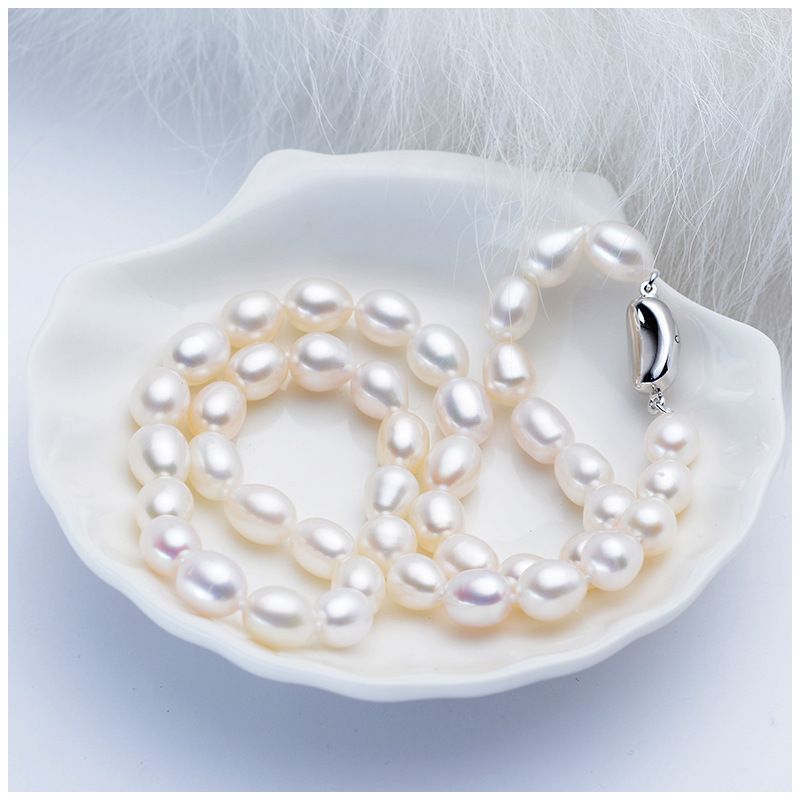 White Pearl B-7-8mm-40cm