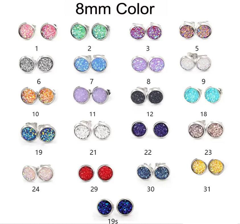 8mm mixed colors