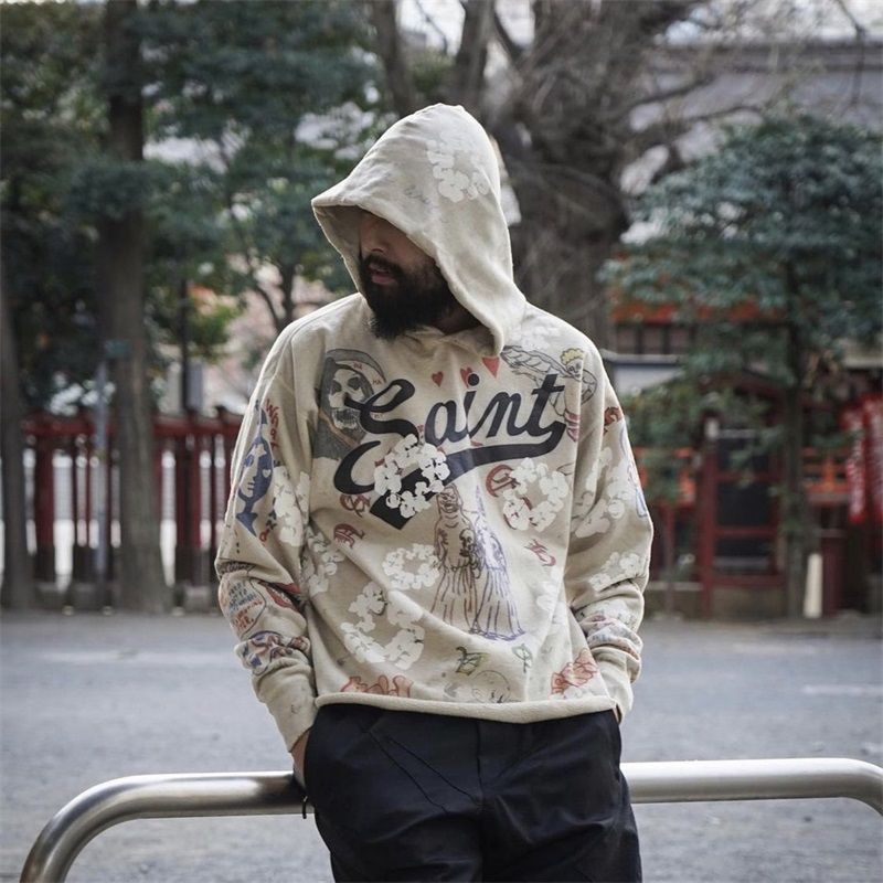 SAINT MICHAEL×DENIM TEARS SWEAT SHIRTS