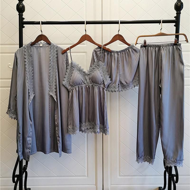 Pyjama ensemble gris