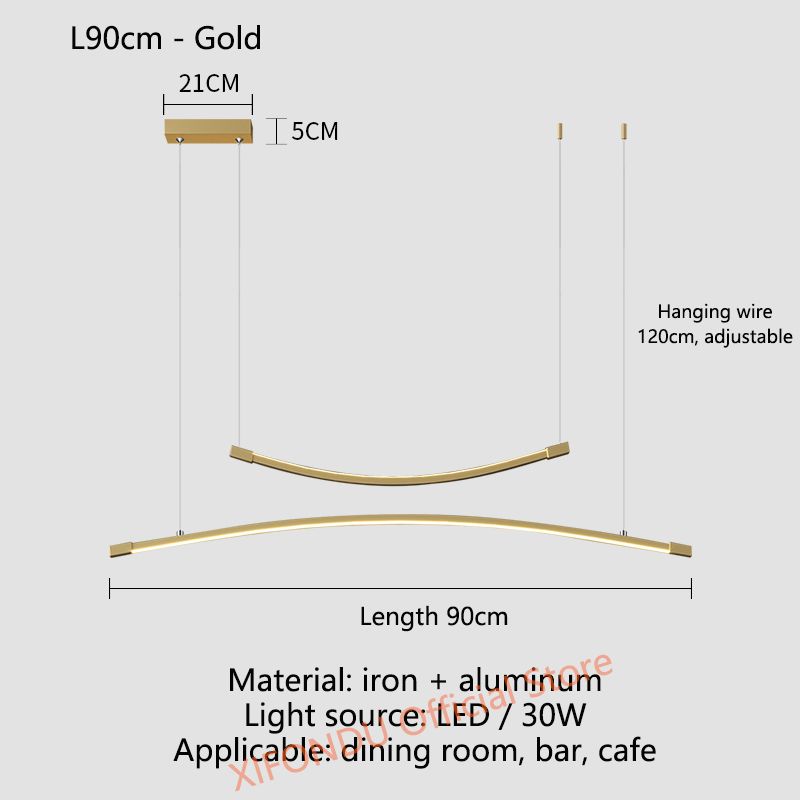 L90cm - Goldwable