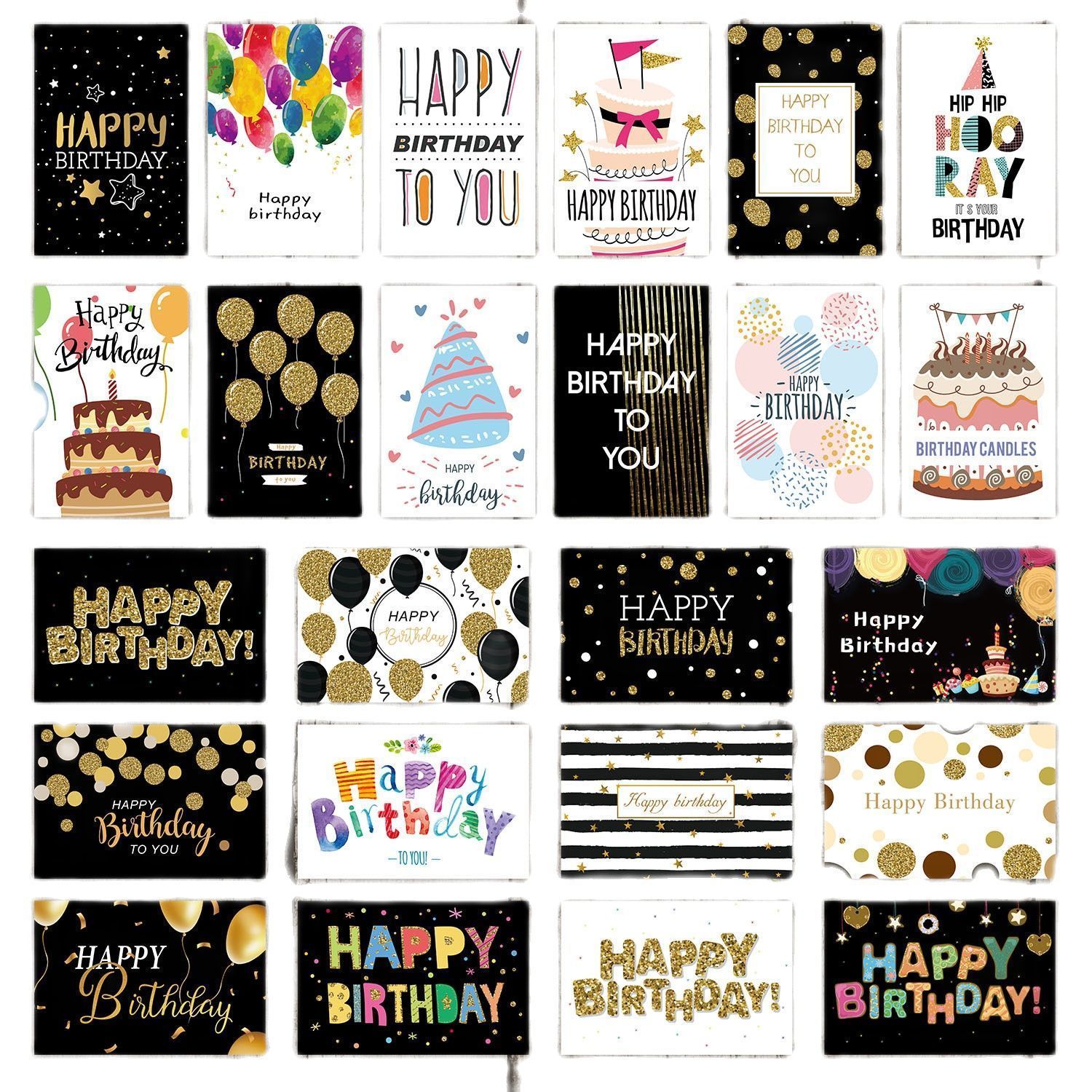 Birthday 24pcs