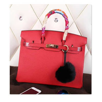 Large red leather (35cm)