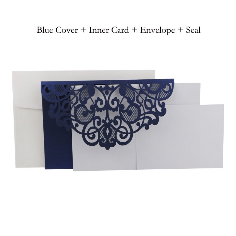 50sets Cartes bleues