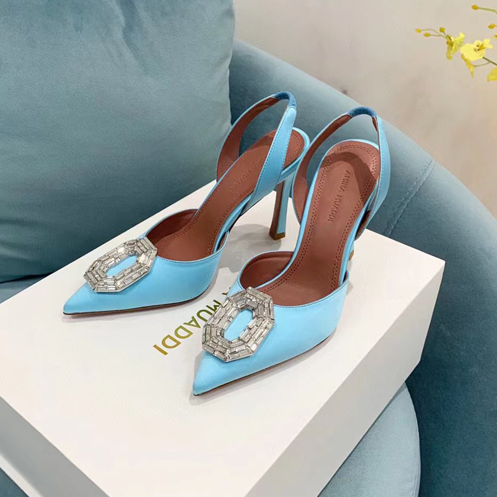 Sky Blue 8.5 Cm Heel Height