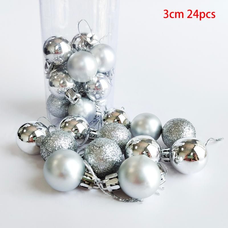 3 см 24pcs Sliver в качестве картинки