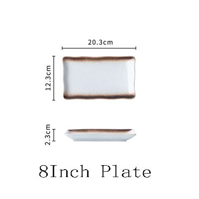 8 Inch Plate E