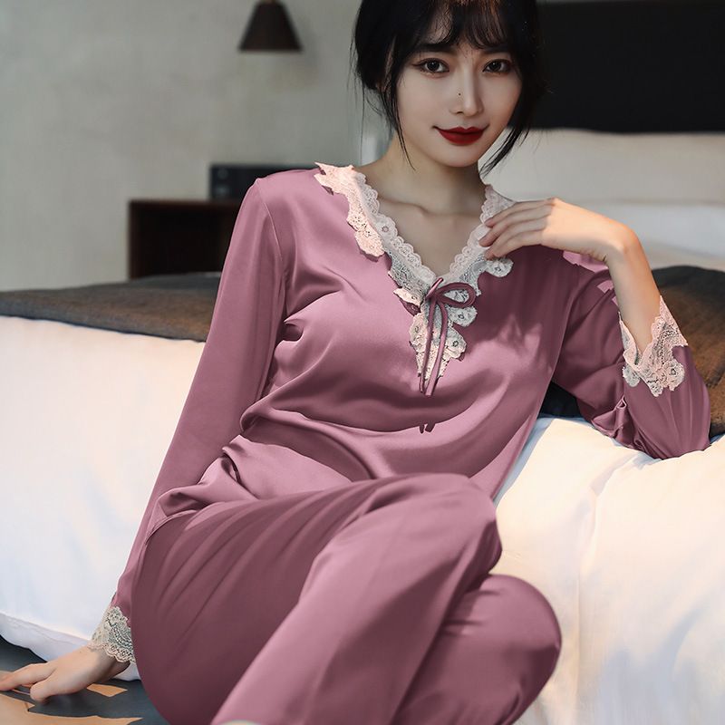 Roze pyjama's set