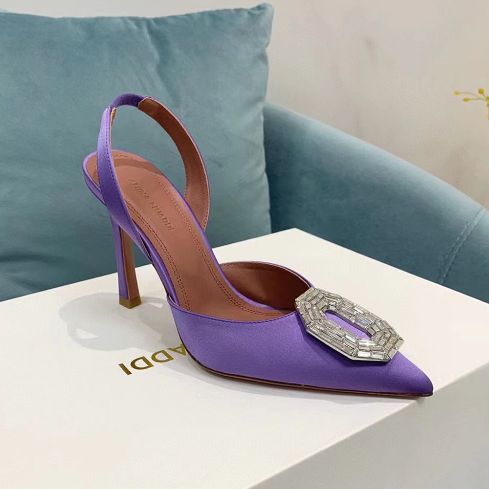 Purple 10.5cm Heel Height