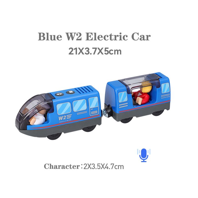 Voiture bleue W2