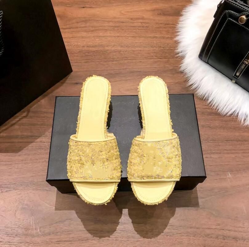 Yellow (chunky Heels )