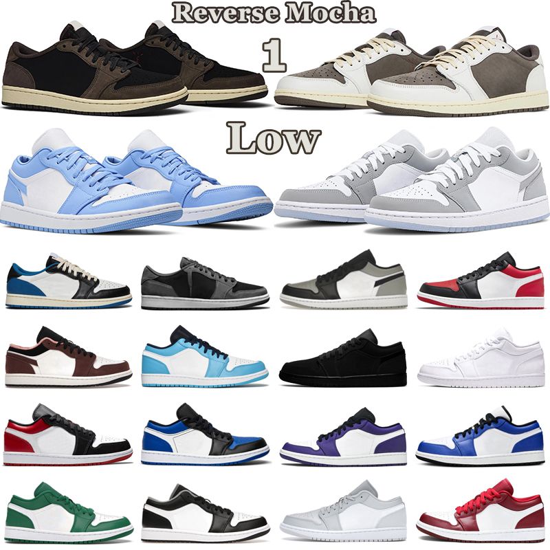 1 Low Basketball Shoes Men Women 1s 