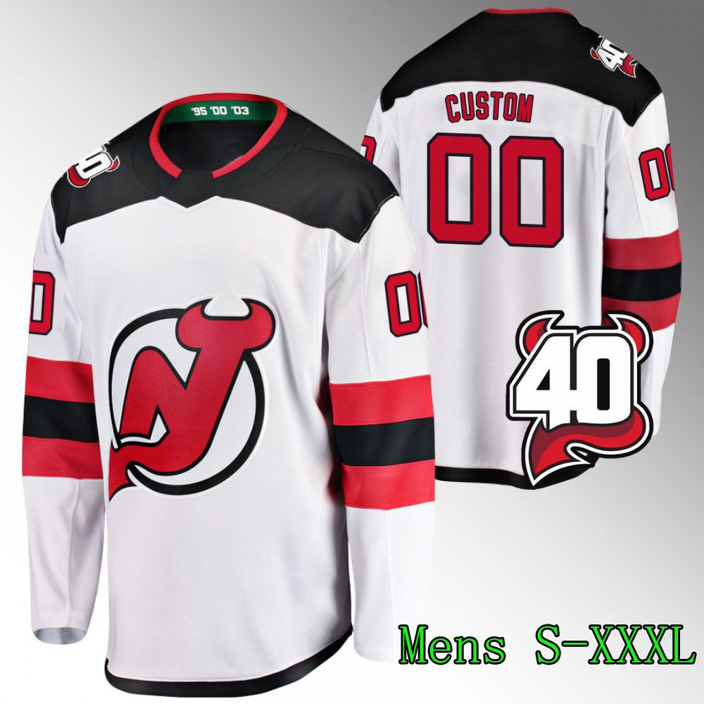 New Jersey Jack Hughes Devil Jersey Nico Hischier Dawson Mercer Ondrej