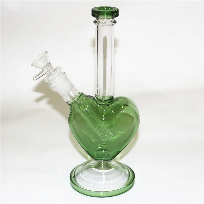 Green with clear bowl