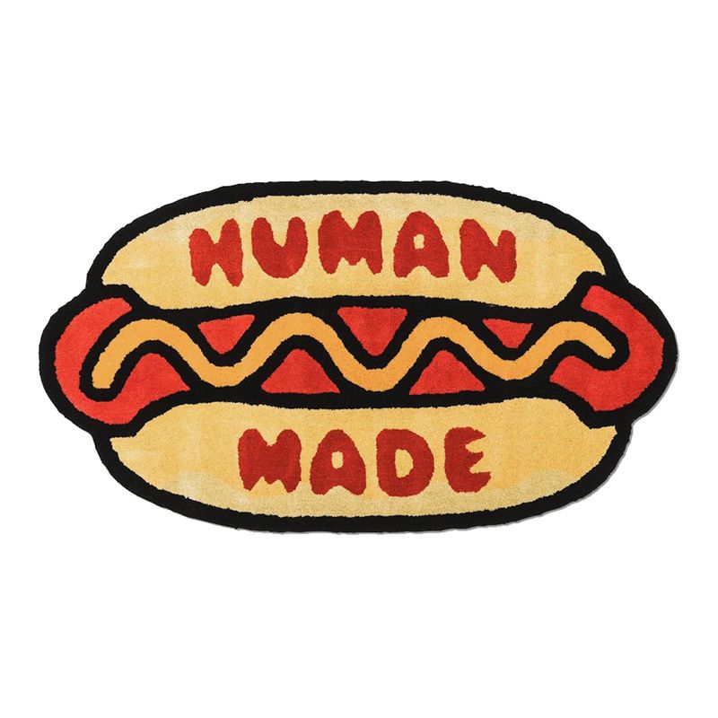 Menselijk gemaakte hotdog
