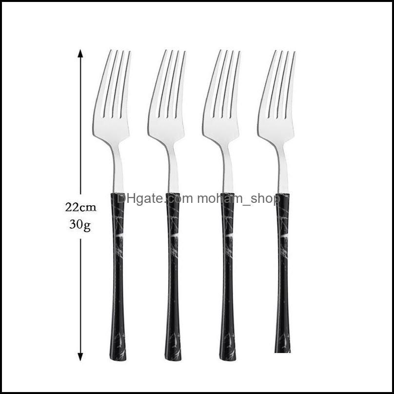 4Pcs Dinner Fork B