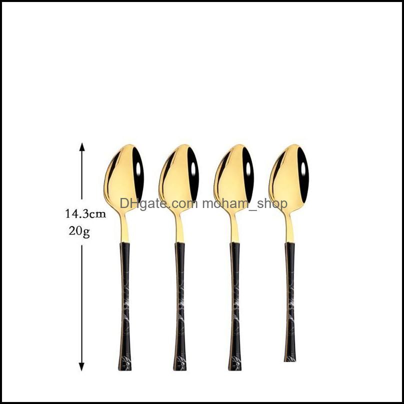 4Pcs Tea Spoon A