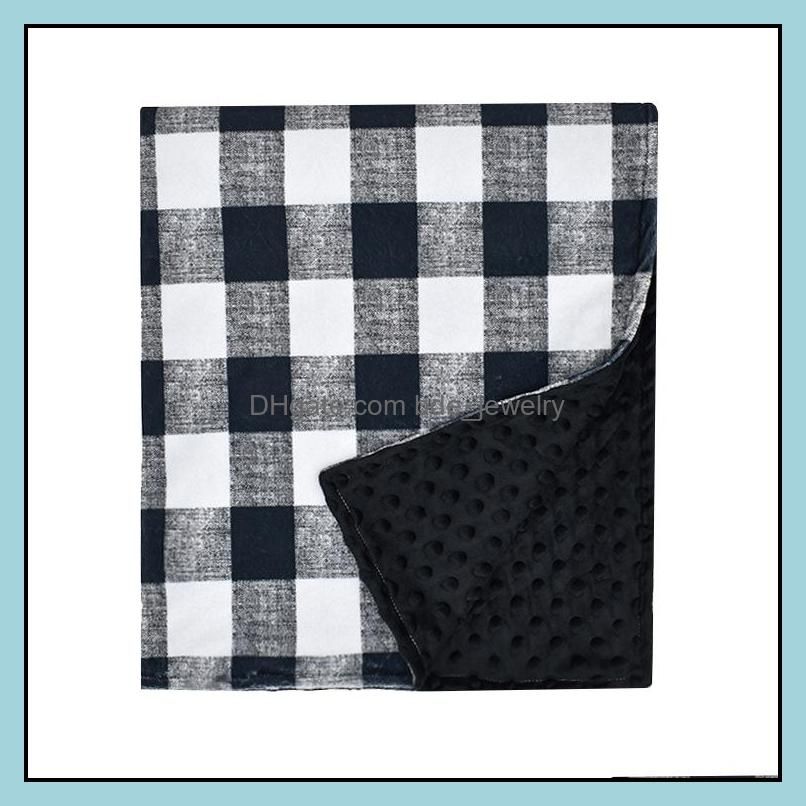 Plaid bianco nero