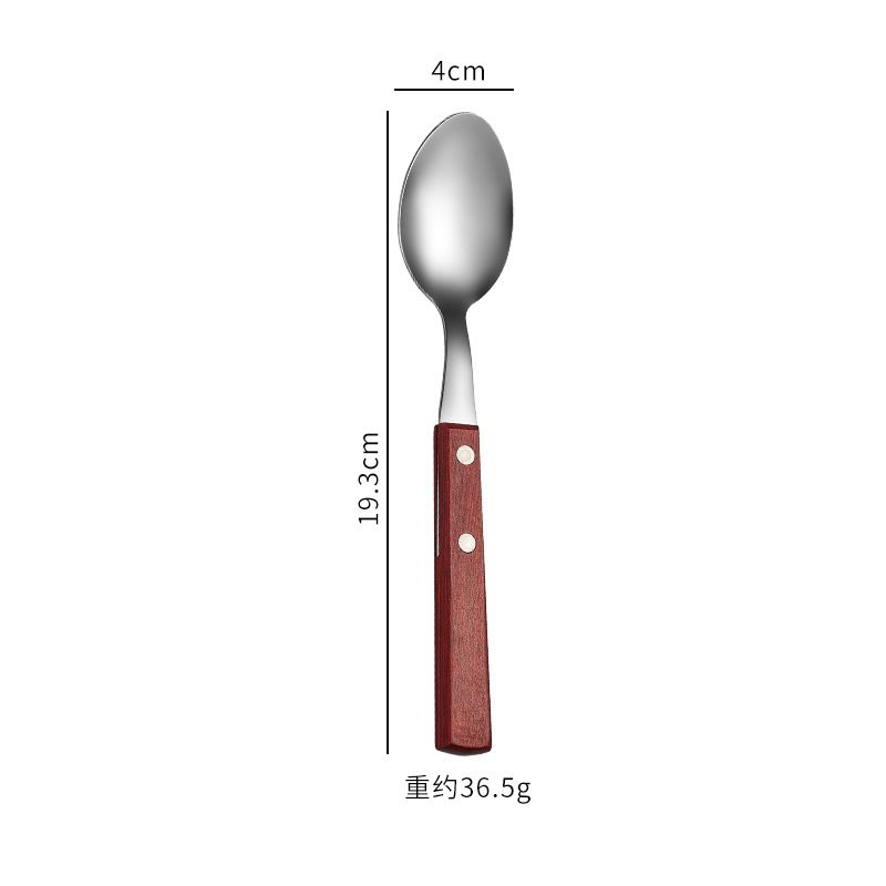 빅 스푼 (레드 우드 핸들)