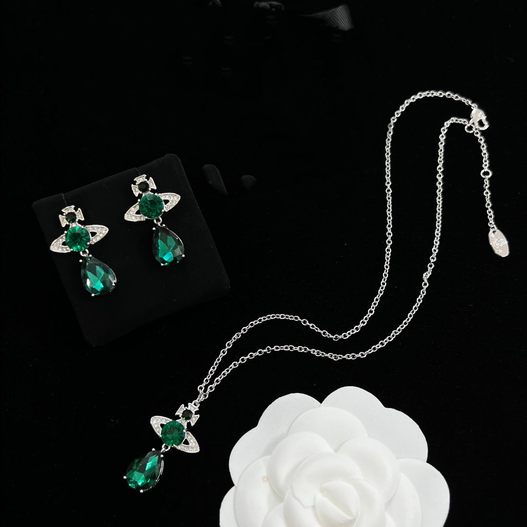 2pcs--65 necklace earring