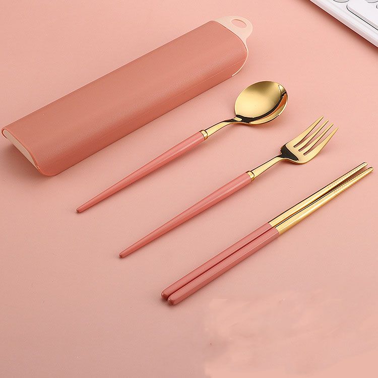 3pcs Gold Pink