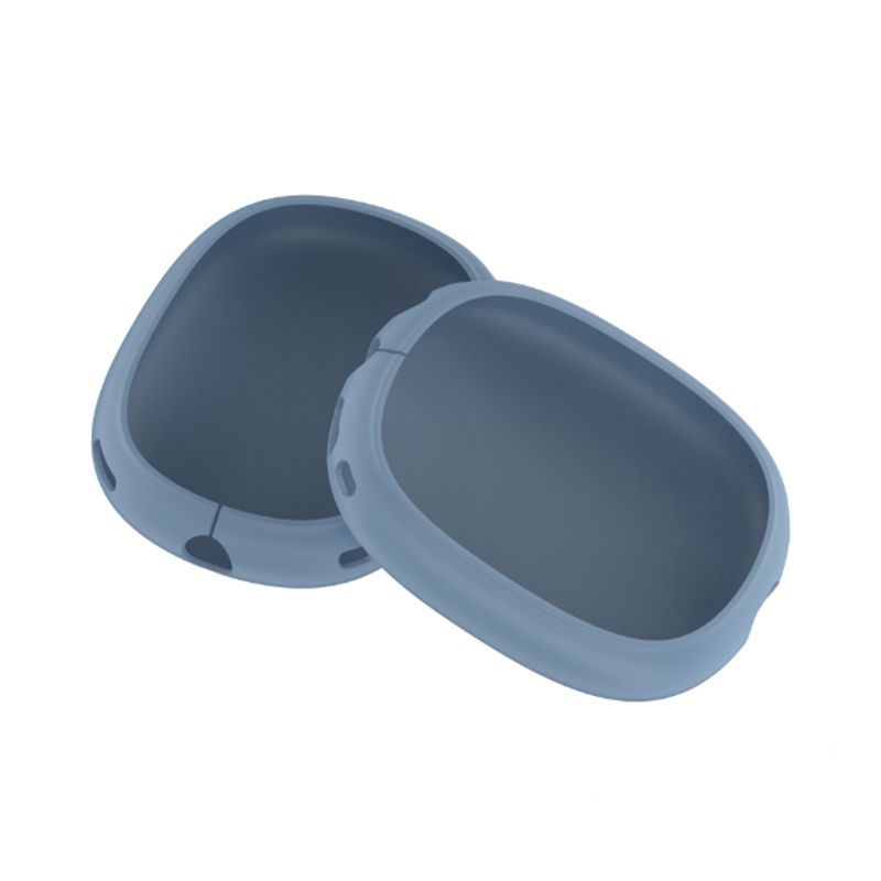 Funda de silicona para auriculares AirPods Max, funda transparente de TPU  suave para los oídos, funda para almohadilla para los oídos, funda para la