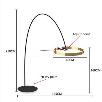 D60cm Gold 3 Couleurs LED Chine