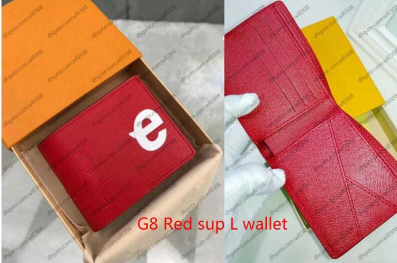 G8 Red Sup L Wallet