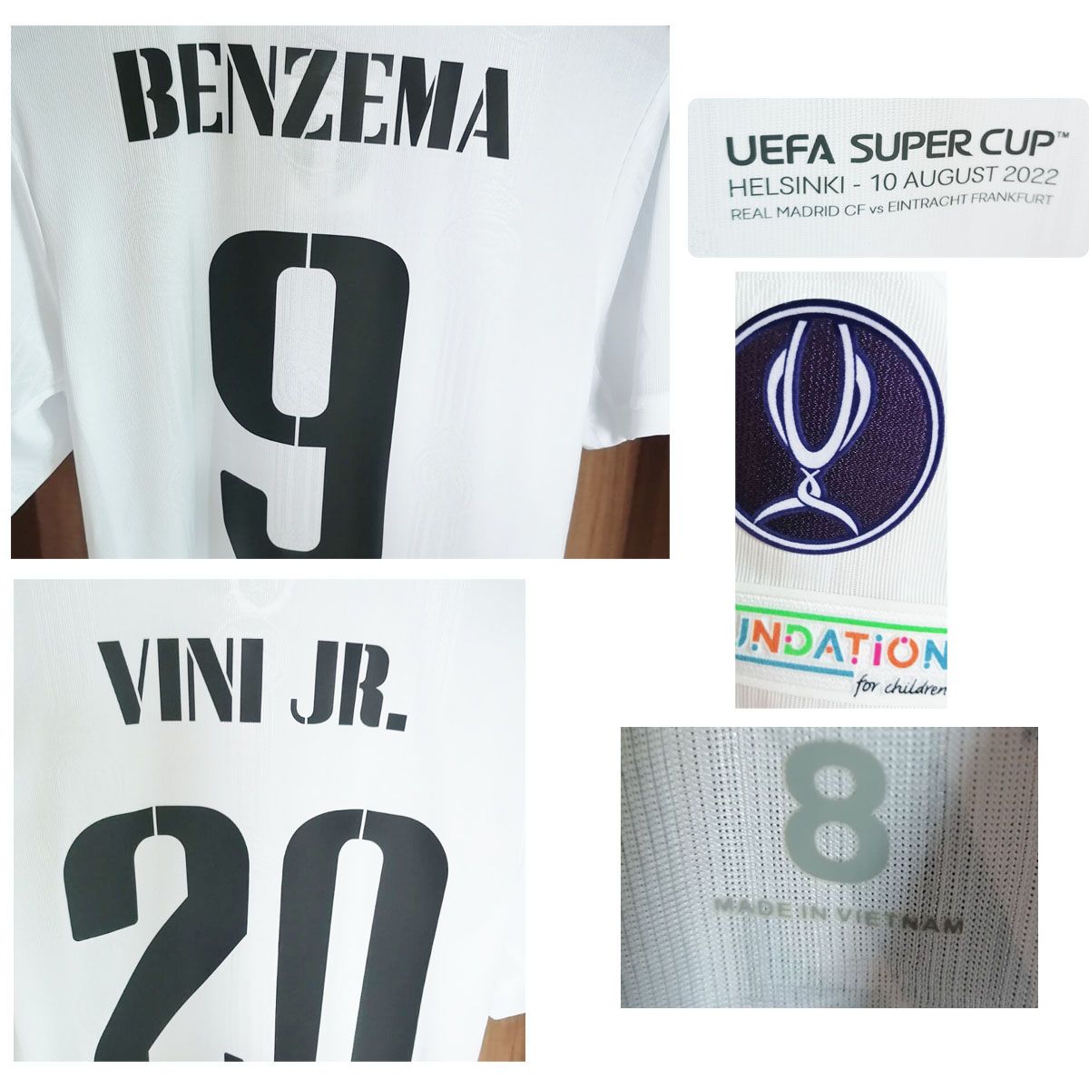 Super cup match worn