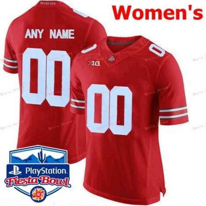 womens red with fiesta bowl