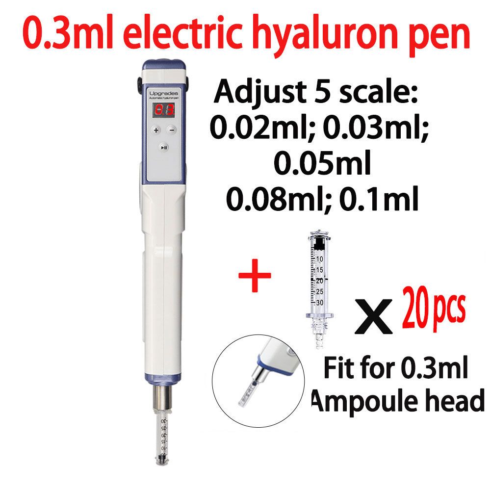 0.3 white pen with 20pcs ampoule