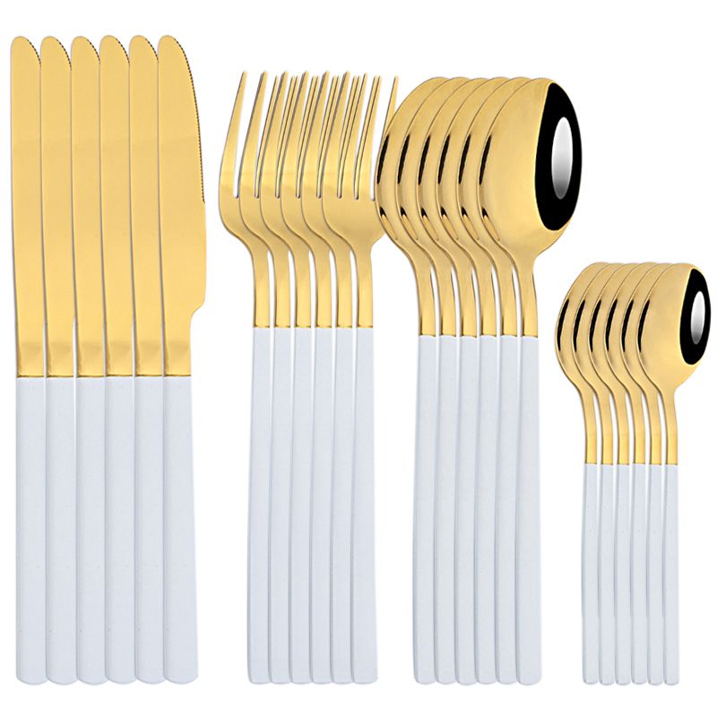 Ouro branco 24pcs